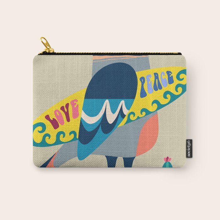 Surf Pigeon Carry All Pouch Gallery Image 1