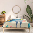 Surf Pigeon Comforter Gallery Image 3