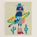 Surf Pigeon Jigsaw Puzzle Gallery Image 1