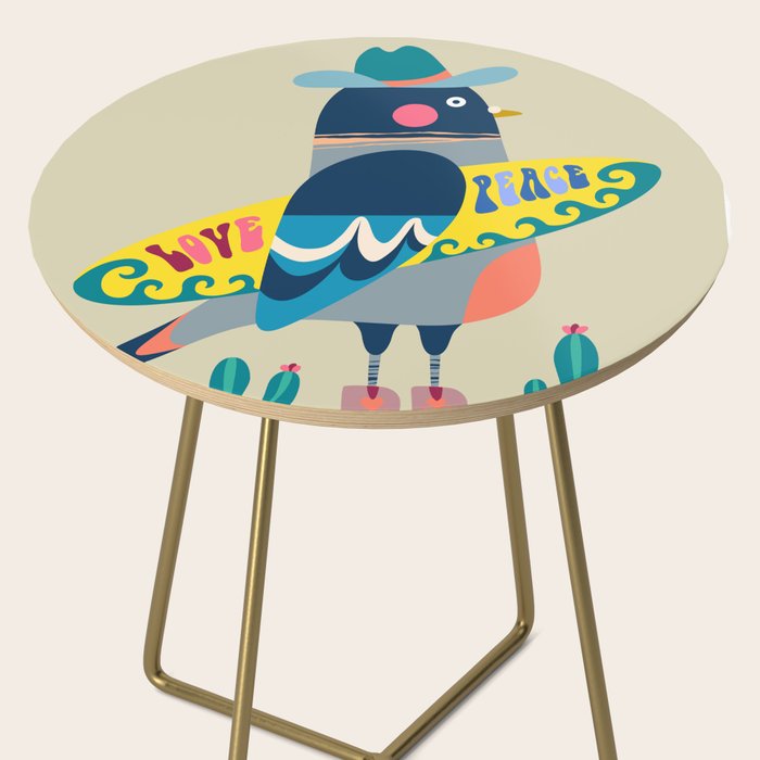 Surf Pigeon Side Table Gallery Image 2