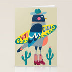 Surf Pigeon Stationery Card Gallery Image 2