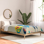Surf Pigeon Comforter Gallery Image 2