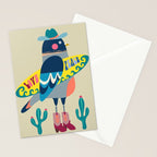 Surf Pigeon Stationery Card Gallery Image 2