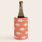 Sleepy Fish in Coral Blush Wine Chiller Gallery Image 2