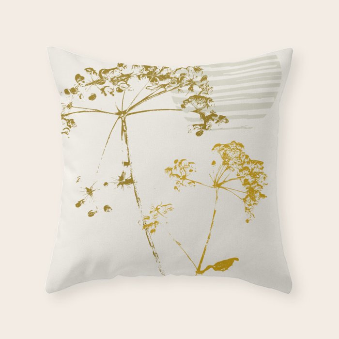 expectant iteration sunset Throw Pillow Gallery Image 6