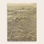 Vintage Pictorial Map of Scranton PA (1890) Notebook Gallery Image 4