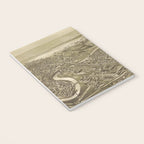Vintage Pictorial Map of Scranton PA (1890) Notebook Gallery Image 3