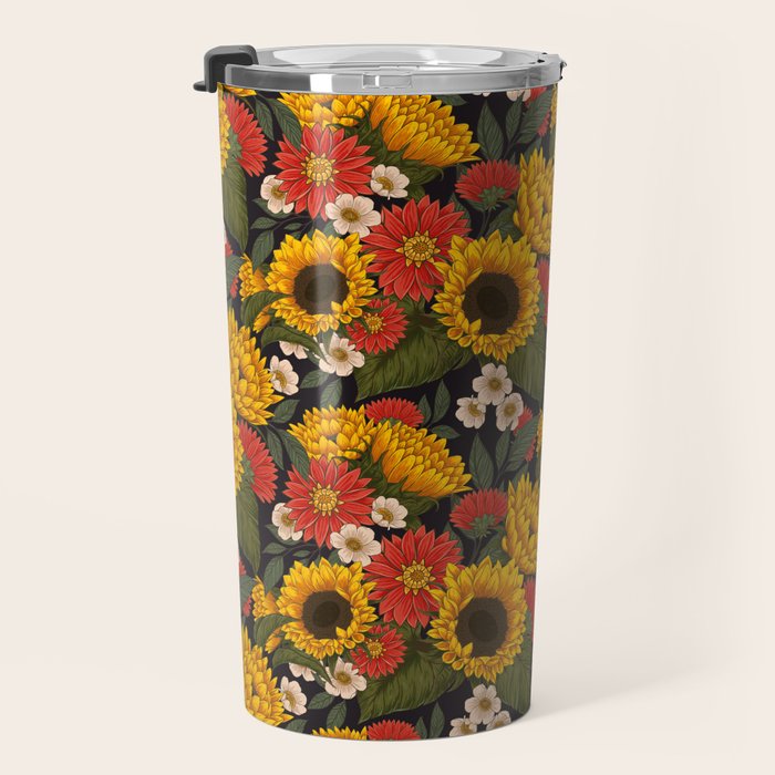 Sunflower Meadow Travel Mug Gallery Image 3