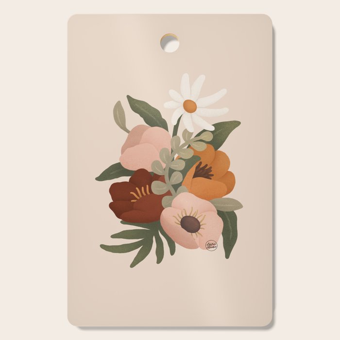 Gloria Floral Cutting Board Gallery Image 1