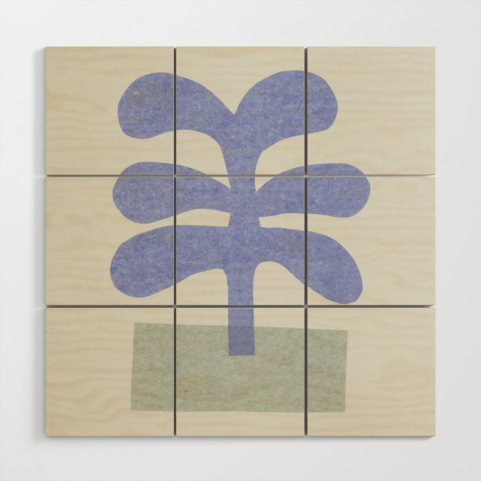 My Weird Plant #4 Wood Wall Art Gallery Image 1
