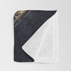 Vintage Constellations & Astrological Signs | Yellowed Ink & Cosmic Colour Throw Blanket Gallery Image 3