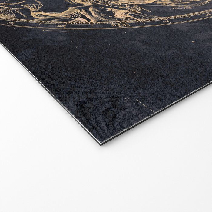 Vintage Constellations & Astrological Signs | Yellowed Ink & Cosmic Colour Welcome Mat Gallery Image 2