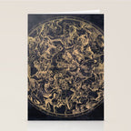 Vintage Constellations & Astrological Signs | Yellowed Ink & Cosmic Colour Stationery Card Gallery Image 2
