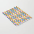 Checkered Multicolor Pattern XXXVI Colorful Summer Notebook Gallery Image 2