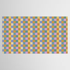 Checkered Multicolor Pattern XXXVI Colorful Summer Tablecloth Gallery Image 2