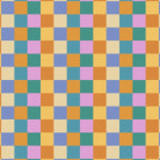 Checkered Multicolor Pattern XXXVI Colorful Summer Coffee Mug Gallery Image 2