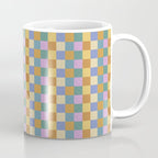 Checkered Multicolor Pattern XXXVI Colorful Summer Coffee Mug Gallery Image 1