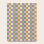 Checkered Multicolor Pattern XXXVI Colorful Summer Notebook Gallery Image 4
