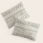 Mud Cloth on Cream Pillow Sham Gallery Image 3
