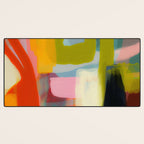 Color study 1 abstract art Desk Mat Gallery Image 3