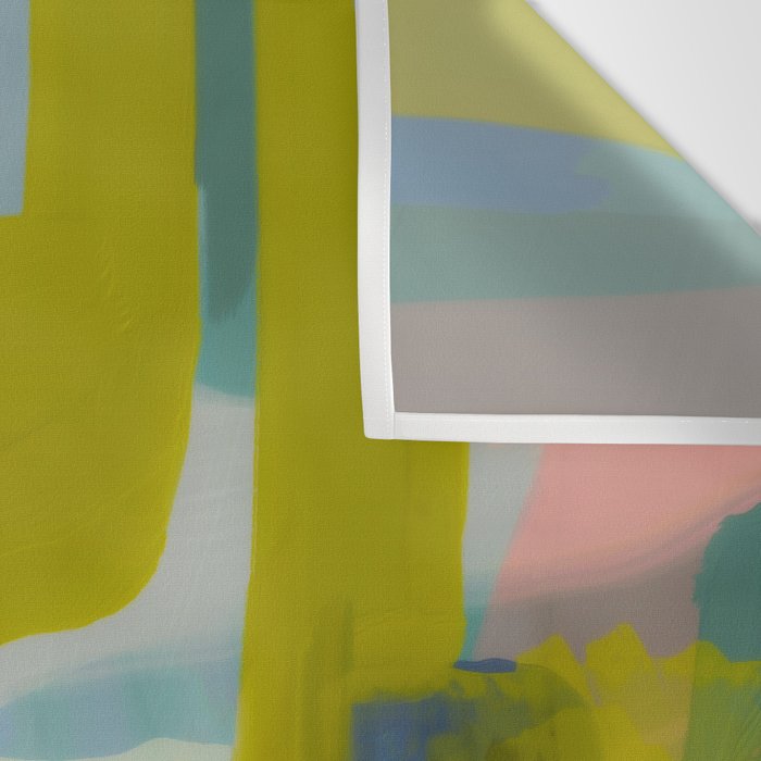 Color study 1 abstract art Wall Tapestry Gallery Image 3
