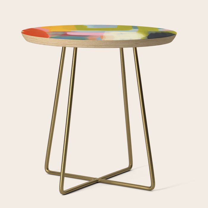 Color study 1 abstract art Side Table Gallery Image 1