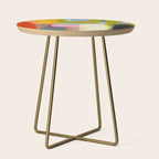 Color study 1 abstract art Side Table Gallery Image 1