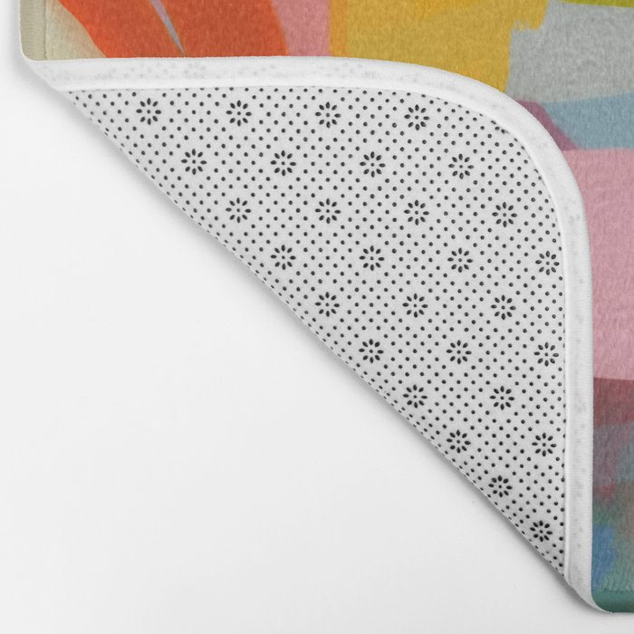 Color study 1 abstract art Bath Mat Gallery Image 2