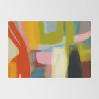 Color study 1 abstract art Rug Gallery Image 2