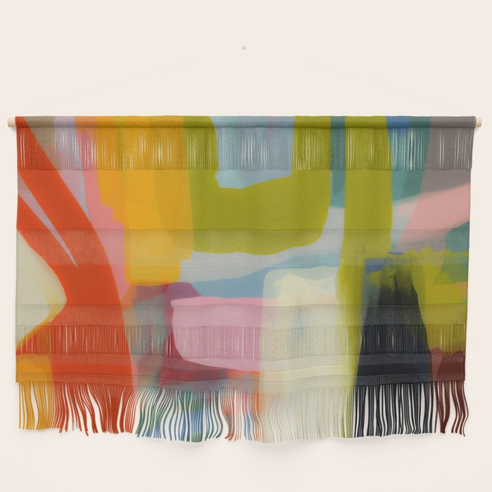 Color study 1 abstract art Wall Hanging Gallery Image 1