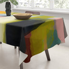 Color study 1 abstract art Tablecloth Gallery Image 3