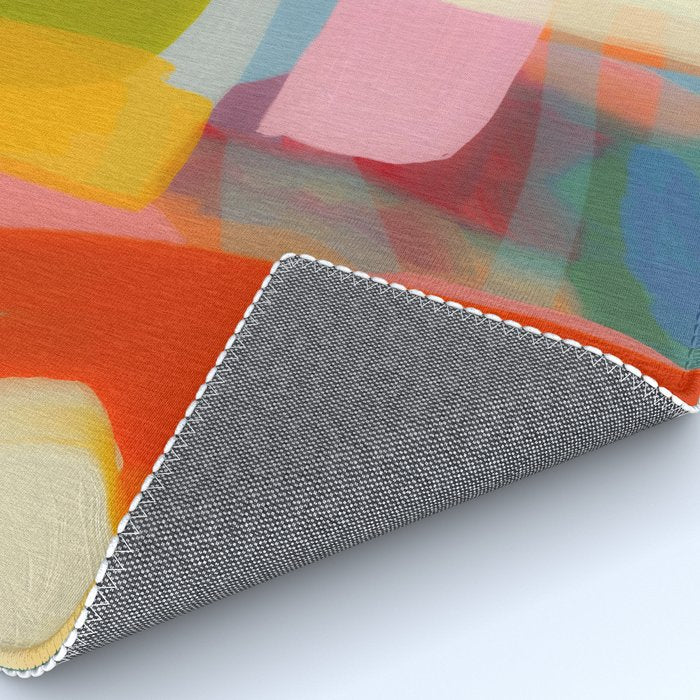 Color study 1 abstract art Rug Gallery Image 4