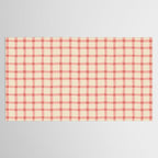 Strawberry Gingham Pattern Tablecloth Gallery Image 2
