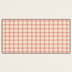 Strawberry Gingham Pattern Desk Mat Gallery Image 3