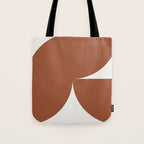 Bold Geometric Shapes - Red Tote Bag Gallery Image 1