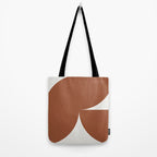 Bold Geometric Shapes - Red Tote Bag Gallery Image 2