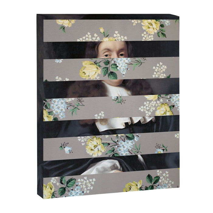 A Portrait With Bars 3 Canvas Print Gallery Image 1