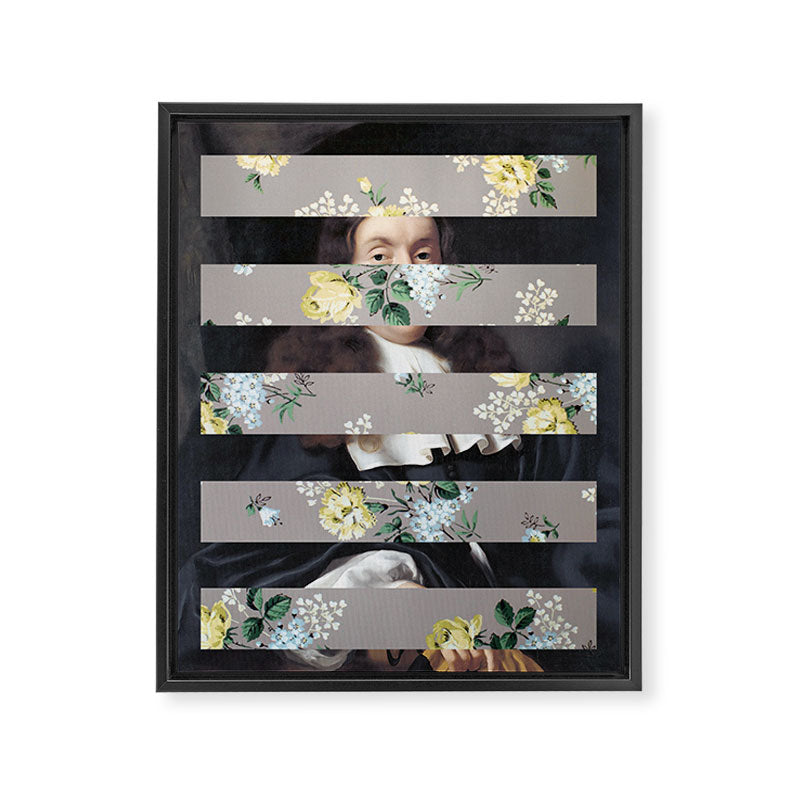 A Portrait With Bars 3 Framed Canvas Print Gallery Image 6