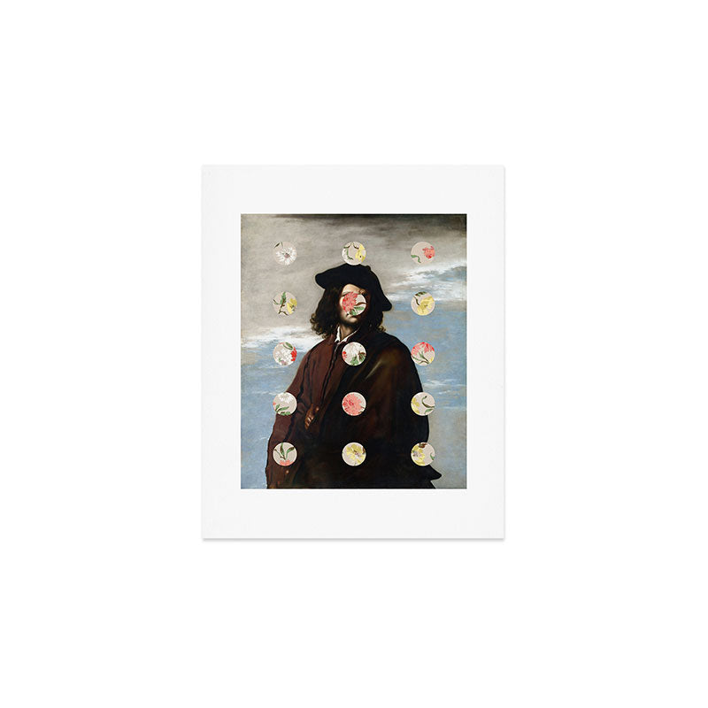 A Portrait With Dots 3 Art Print Gallery Image 1