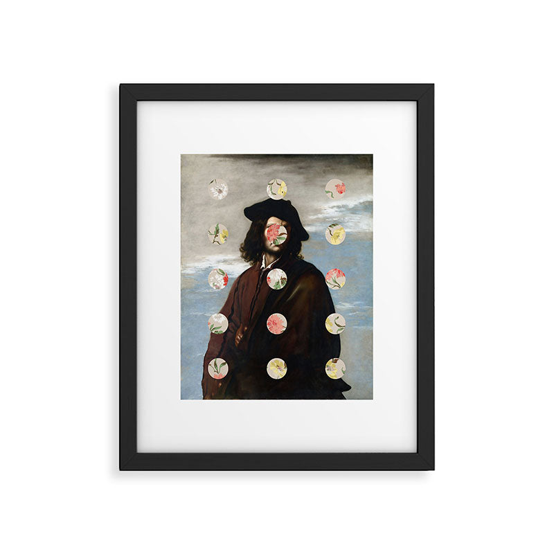 A Portrait With Dots 3 Framed Art Print Gallery Image 5
