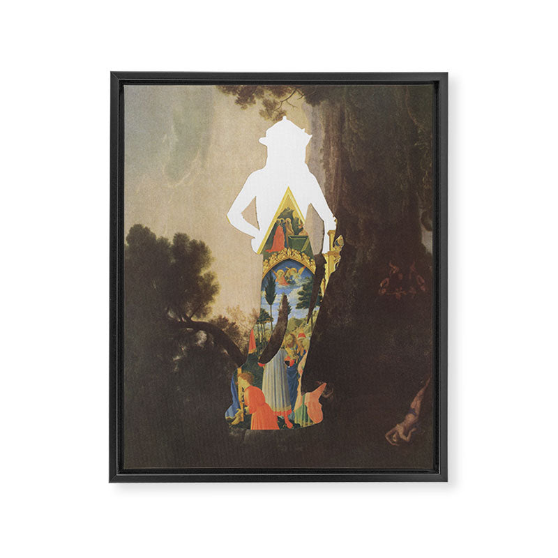 Between Two Civilizations 2 Framed Canvas Print Gallery Image 6