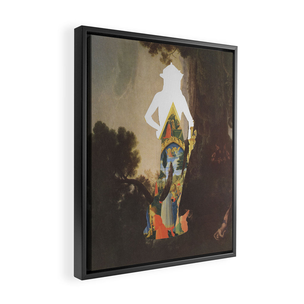 Between Two Civilizations 2 Framed Canvas Print Gallery Image 2