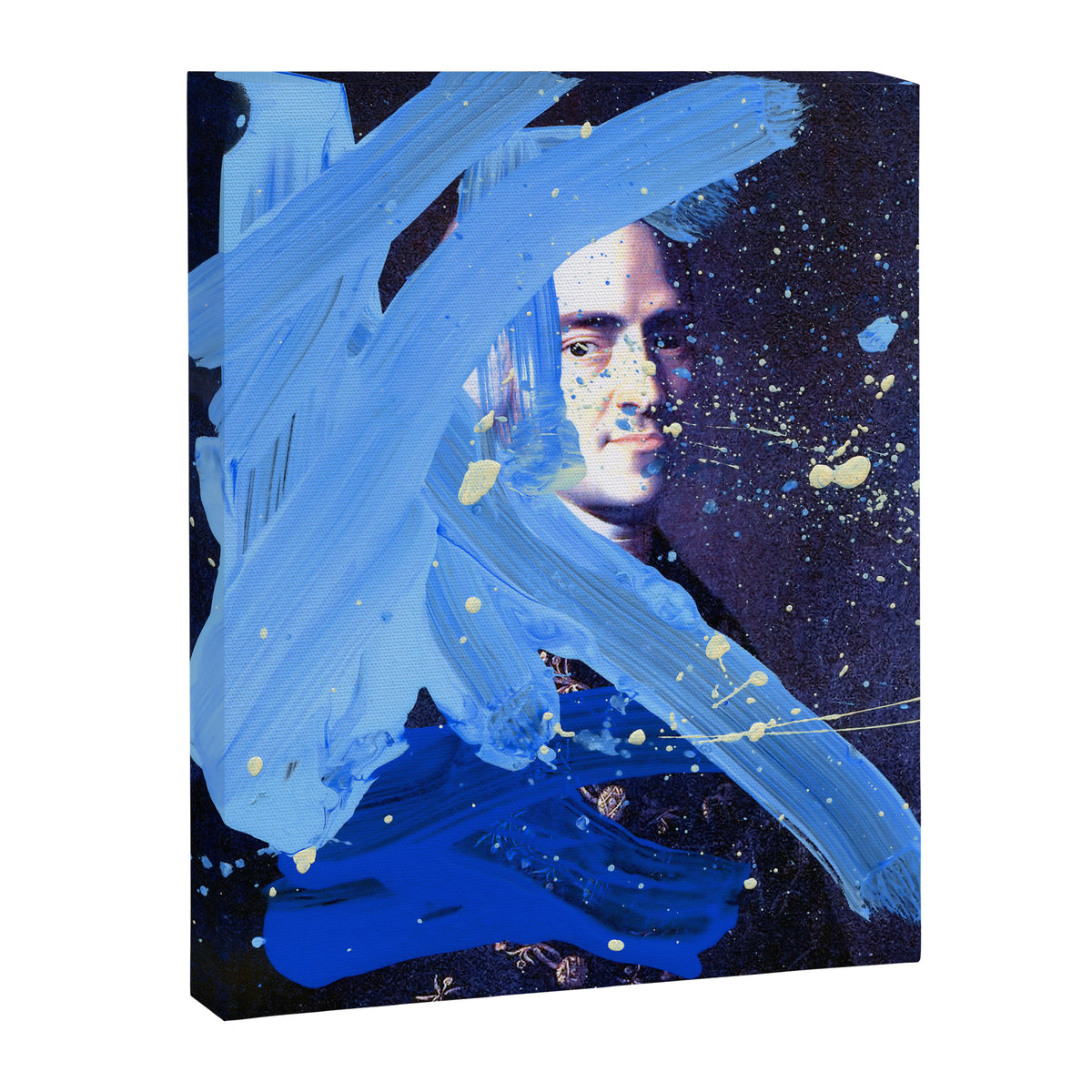 Blue Explosion Canvas Print Gallery Image 6