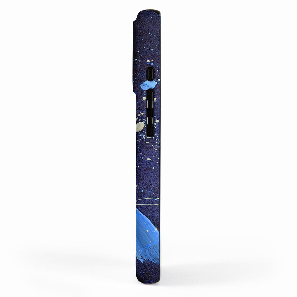 Blue Explosion iPhone Case Gallery Image 2