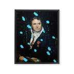 Brutalized Portrait of a Gentleman 1 Framed Canvas Print Gallery Image 8