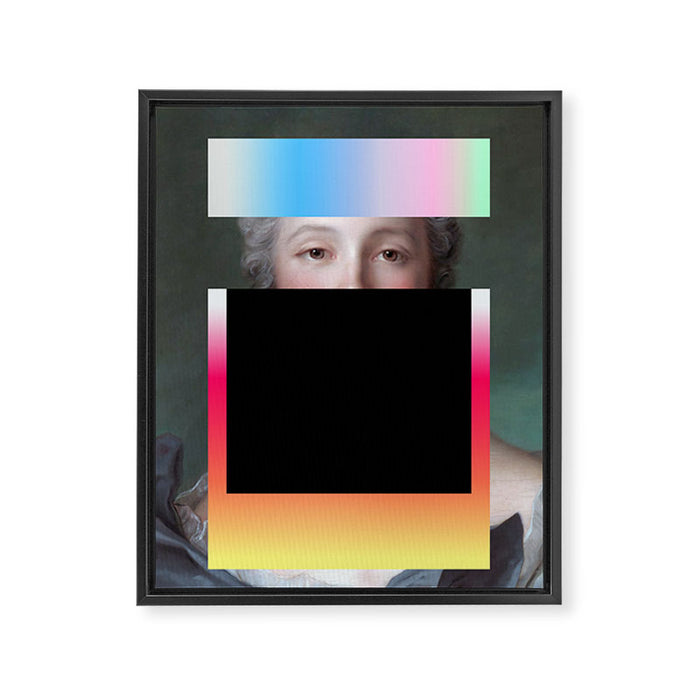 Composition 0152018 Framed Canvas Print Gallery Image 1
