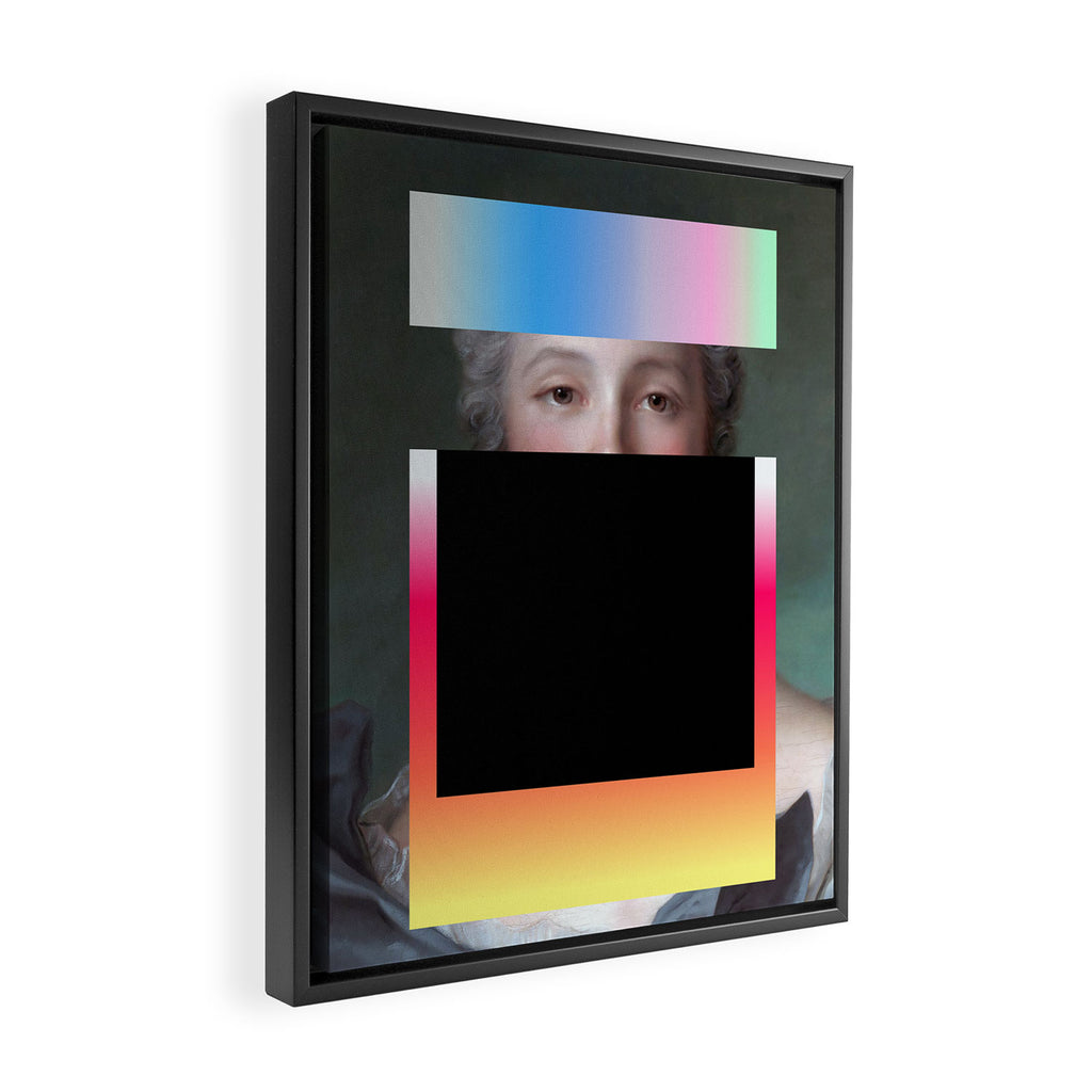 Composition 0152018 Framed Canvas Print Gallery Image 2