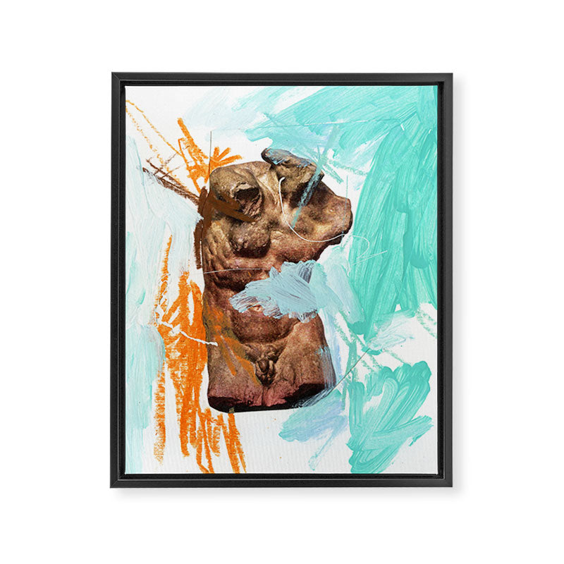 Composition 450 Framed Canvas Print Gallery Image 6