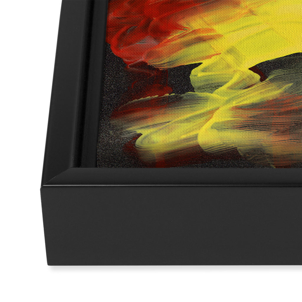Composition 458 Framed Canvas Print Gallery Image 3