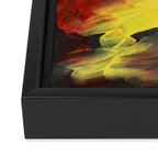 Composition 458 Framed Canvas Print Gallery Image 3